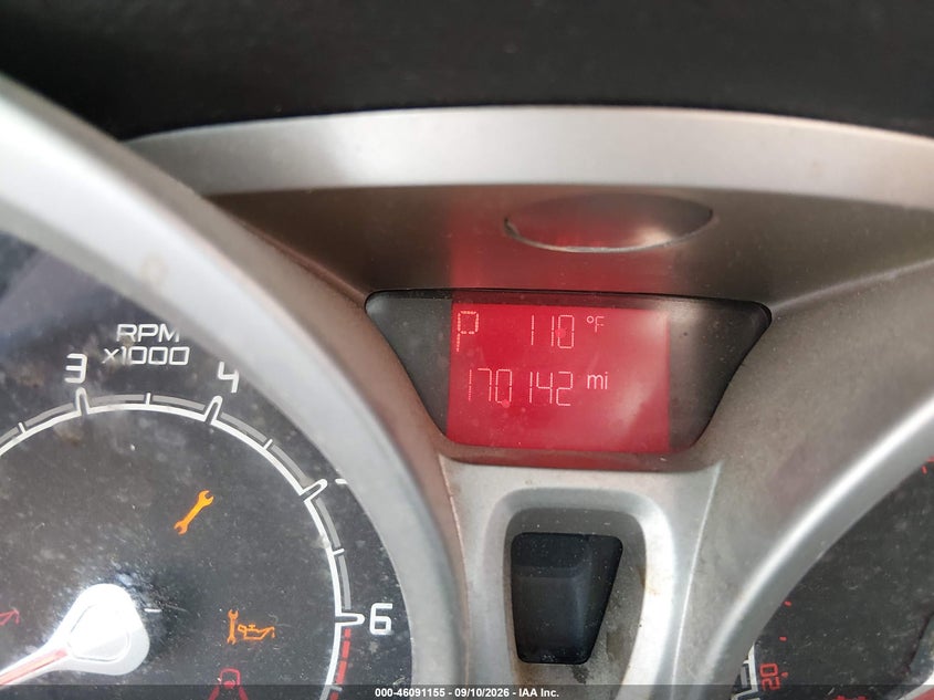 FORD FIESTA 2012 VIN 3FADP4EJ5CM183070