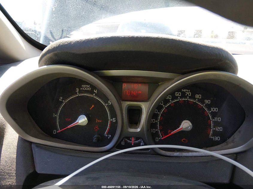 FORD FIESTA 2012 VIN 3FADP4EJ5CM183070