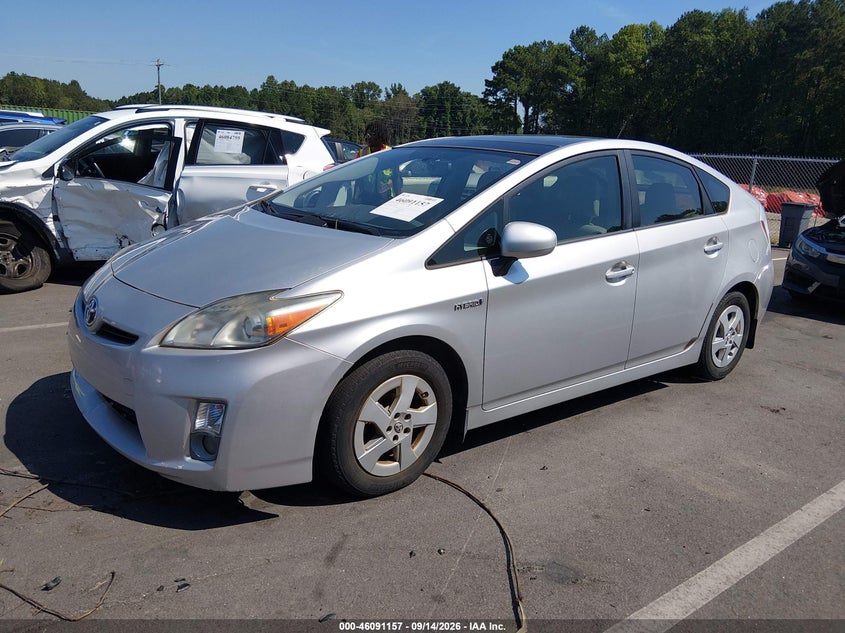 Vin: jtdkn3du6b5295328, lot: 46590764, toyota prius four 20112