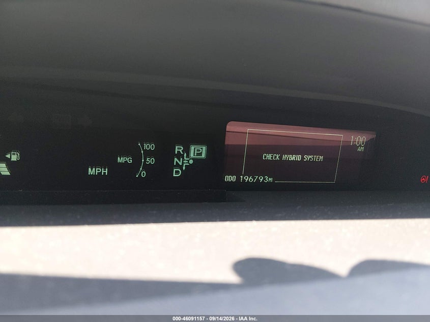 TOYOTA PRIUS 2011 VIN JTDKN3DU6B5295328