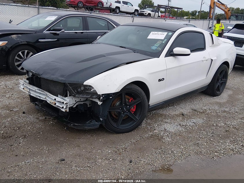 Vin: 1zvbp8cf2c5250783, lot: 46590791, ford mustang gt premium 20122