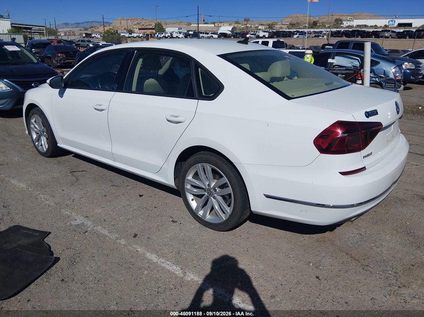 Vin: 1vwla7a37kc005139, lot: 46590795, volkswagen passat 2.0t wolfsburg edition 20193