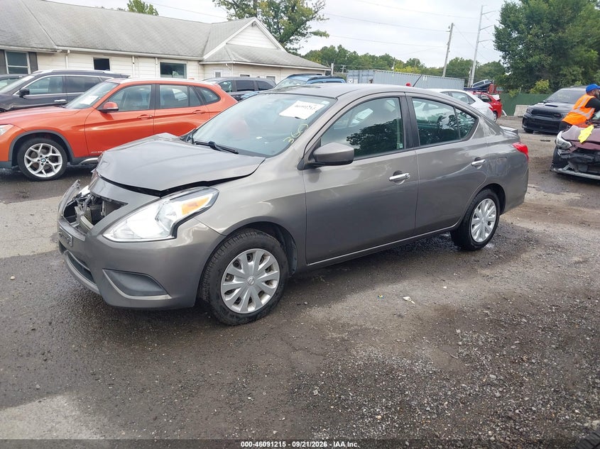 Vin: 3n1cn7ap5gl909936, lot: 46590822, nissan versa 1.6 sv 20162