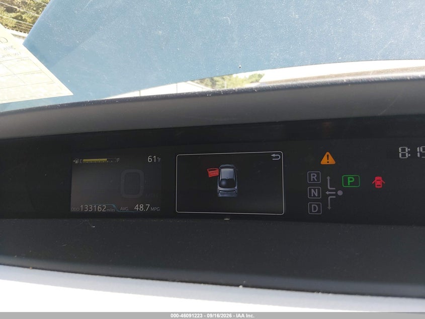 2016 TOYOTA PRIUS auction photo 7