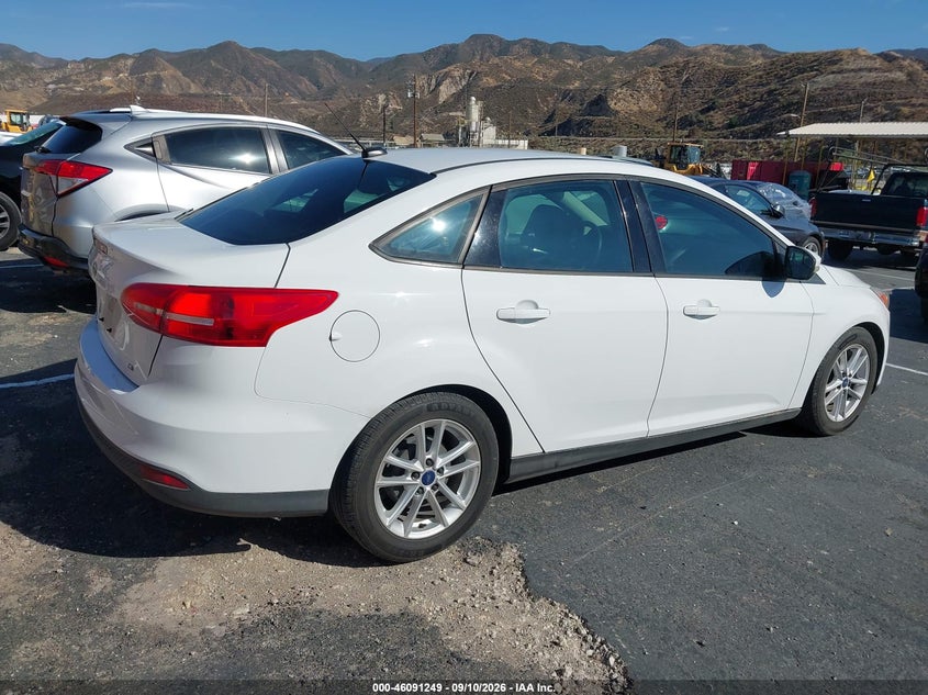 Vin: 1fadp3f22fl256189, lot: 46590856, ford focus se 20154