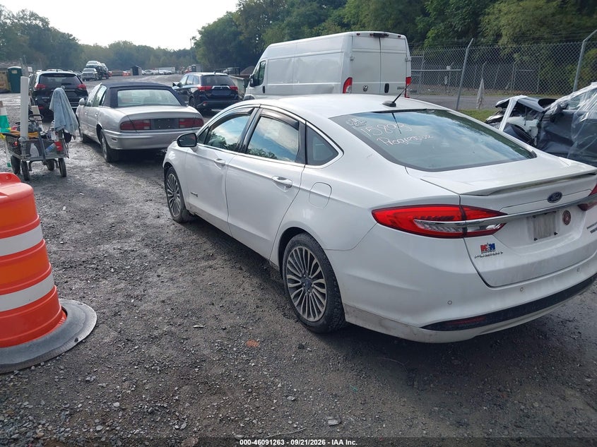 Vin: 3fa6p0ru5jr206269, lot: 46590870, ford fusion hybrid titanium 20183