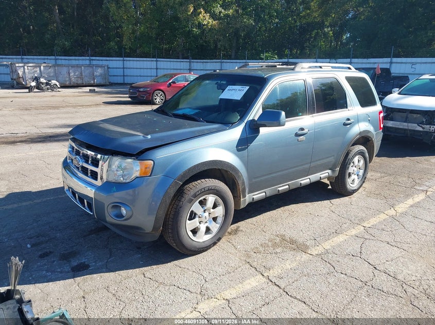 Vin: 1fmcu9eg5cka21880, lot: 46590912, ford escape limited 20122
