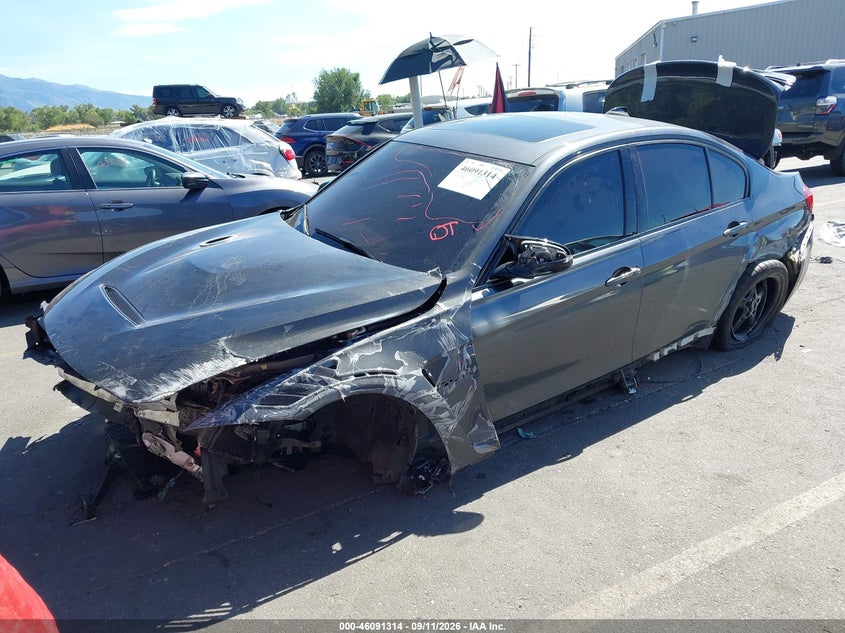 Vin: wbs3c9c54fp804116, lot: 46590921, bmw m3 20152