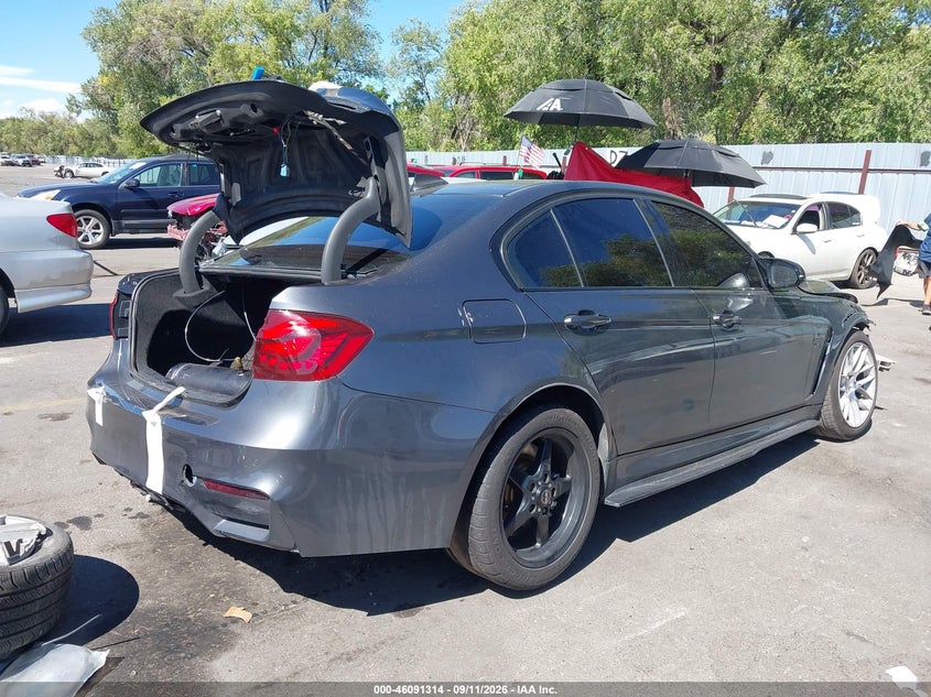 Vin: wbs3c9c54fp804116, lot: 46590921, bmw m3 20154