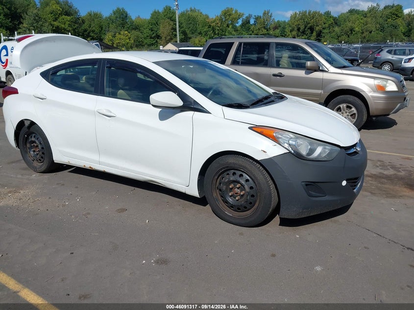 Vin: 5npdh4ae6ch145191, lot: 46590926, hyundai elantra gls 2012 img_1