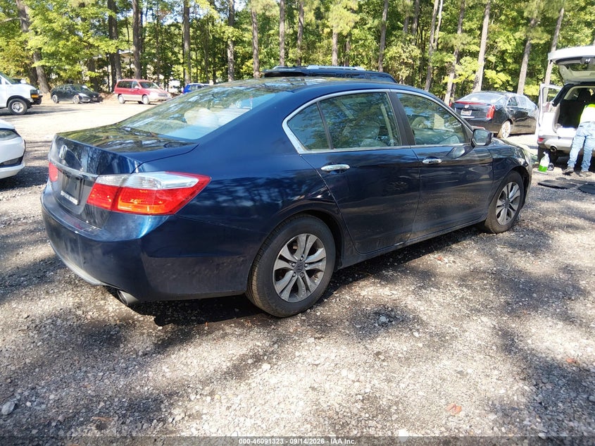 Vin: 1hgcr2f33ea175247, lot: 46590930, honda accord lx 20144