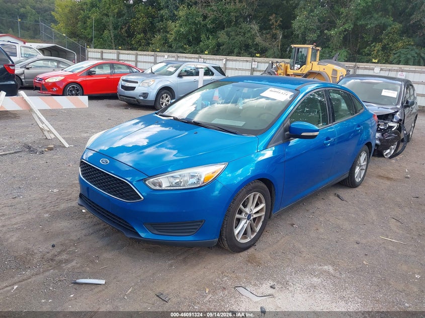 Vin: 1fadp3f26fl329905, lot: 46590931, ford focus se 20152