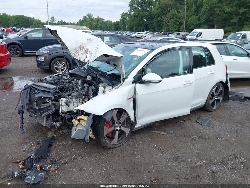 Vin: 3vw447au8hm076295, lot: 46590939, volkswagen golf gti autobahn 4-door/s 4-door/se 4-door/sport 4-door 20172