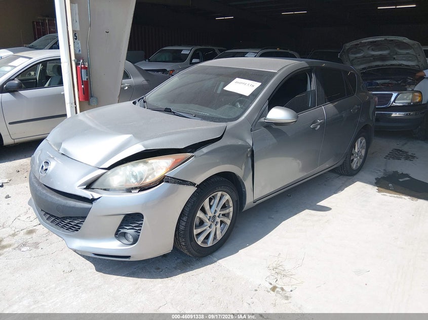 Vin: jm1bl1l77d1840520, lot: 46590945, mazda mazda3 i touring 20132