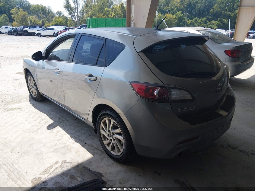 Vin: jm1bl1l77d1840520, lot: 46590945, mazda mazda3 i touring 20133