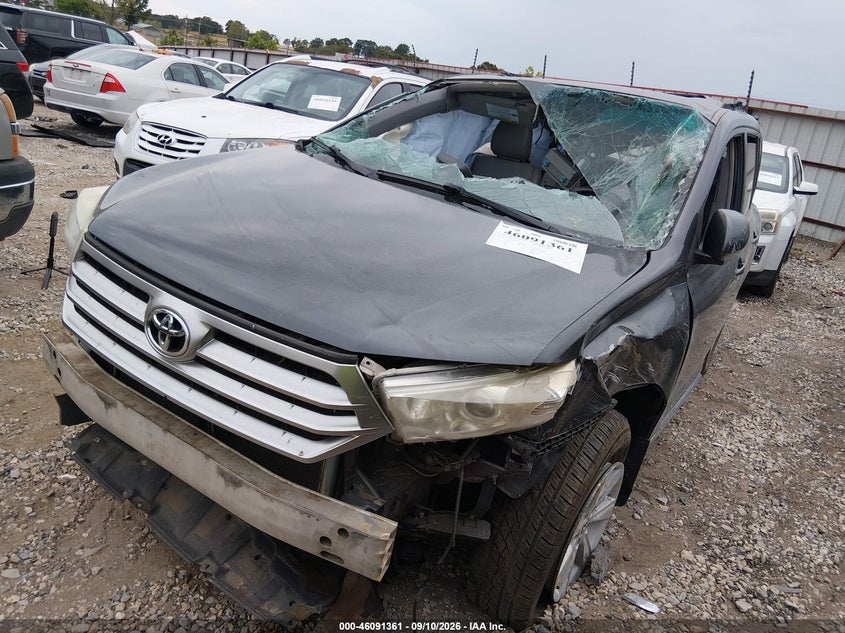 Vin: 5tdzk3eh2cs082719, lot: 46590968, toyota highlander se v6 20122