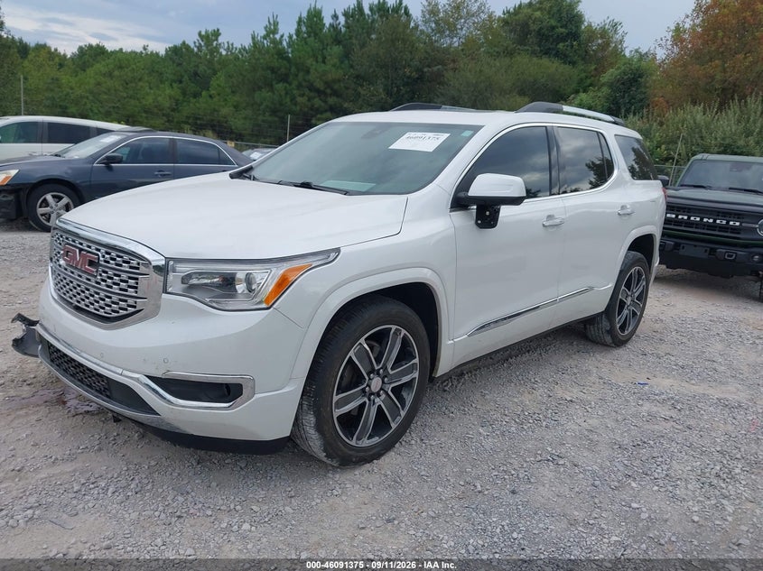 Vin: 1gkknpls2jz171673, lot: 46590982, gmc acadia denali 20182