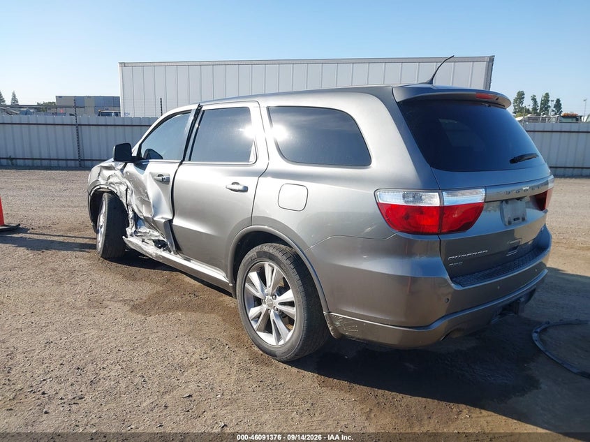Vin: 1c4sdjct2cc336518, lot: 46590983, dodge durango r/t 20123