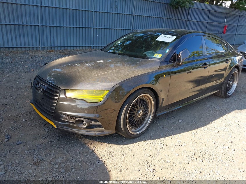 Vin: wauwgafc0gn177557, lot: 46590989, audi a7 3.0t premium plus 20162