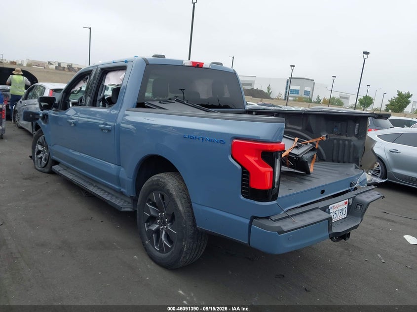 Vin: 1ft6w1ev5pwg29585, lot: 46590997, ford f-150 lightning xlt 20233