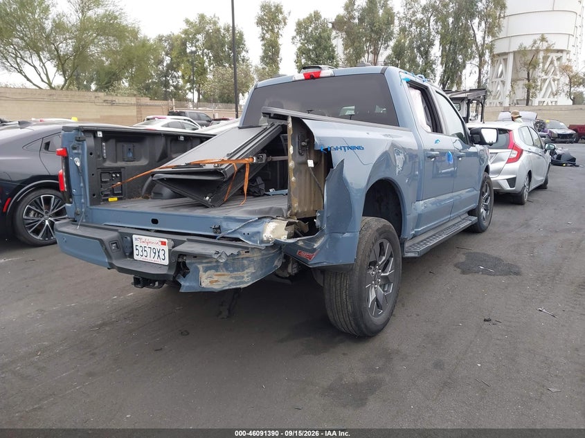 Vin: 1ft6w1ev5pwg29585, lot: 46590997, ford f-150 lightning xlt 20234