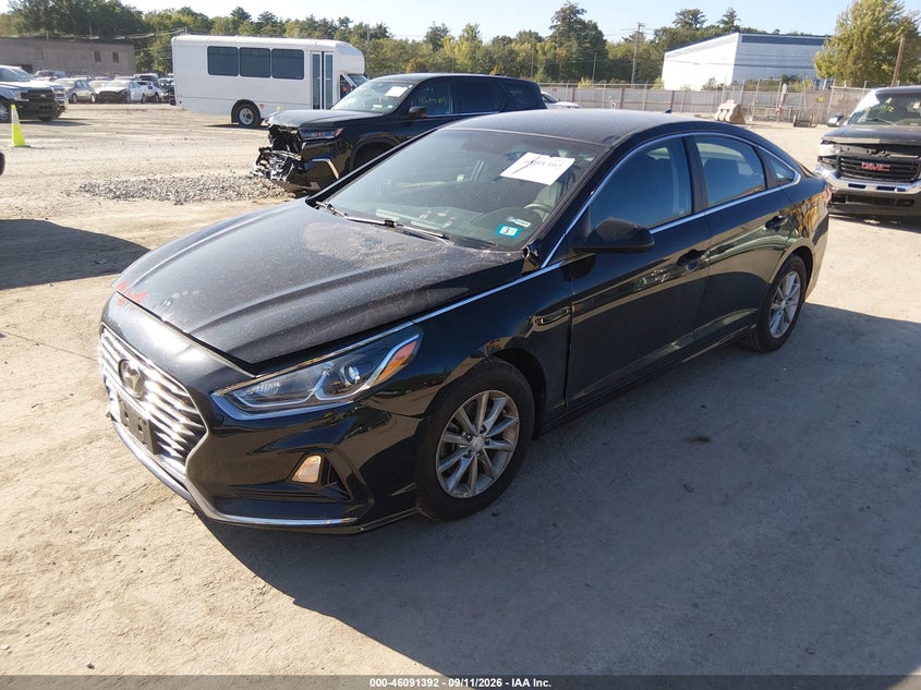 Vin: 5npe24afxjh707850, lot: 46590999, hyundai sonata se 20182