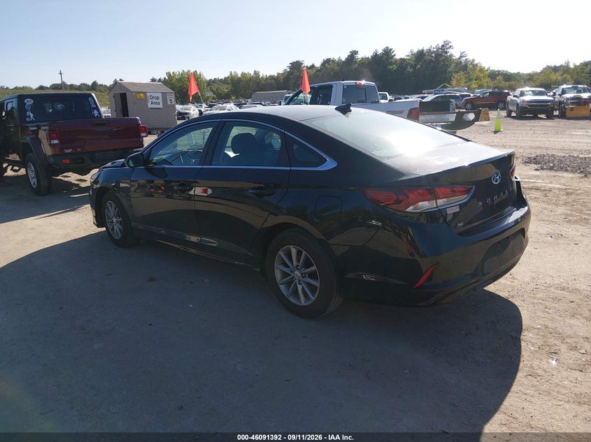 Vin: 5npe24afxjh707850, lot: 46590999, hyundai sonata se 20183
