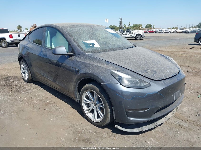 Vin: 7saygaee6pf869872, lot: 46591002, tesla model y awd/long range dual motor all-wheel drive 2023 img_1