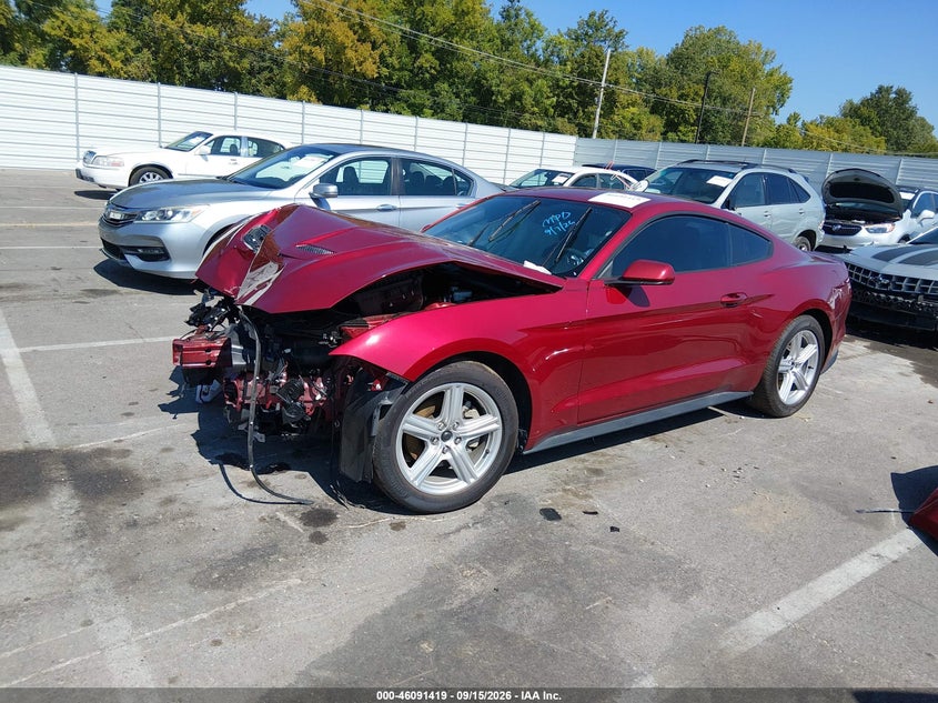 Vin: 1fa6p8th5j5120599, lot: 46591026, ford mustang ecoboost 20182