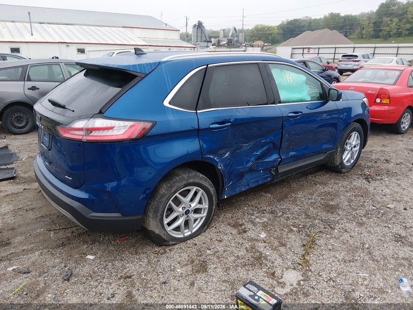 Vin: 2fmpk4j94nba03790, lot: 46591050, ford edge sel 20224