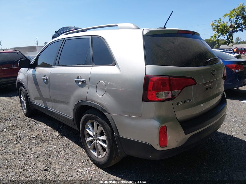 Vin: 5xyktca67fg617600, lot: 46591076, kia sorento lx 20153