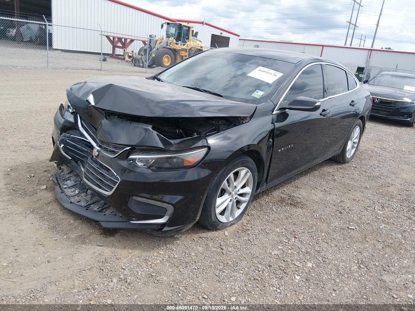 2018 Chevrolet Malibu, Удар спереду, IAAI, VIN 1G1ZD5ST2JF172618 — фото 2