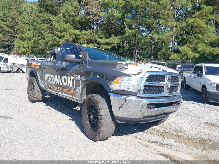 Vin: 3c6ur5cl9jg370703, lot: 46591090, ram 2500 tradesman  4x4 6'4 box 2018 img_1