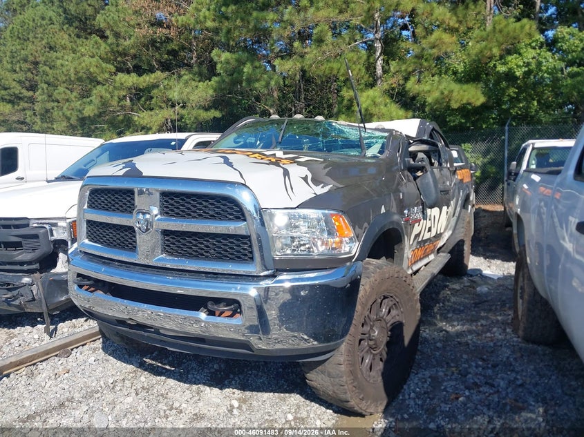 Vin: 3c6ur5cl9jg370703, lot: 46591090, ram 2500 tradesman  4x4 6'4 box 20182
