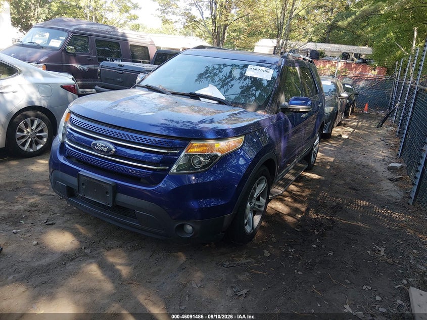 2013 Ford Explorer, Обычный износ, IAAI, VIN 1FM5K7F89DGB12598 — фото 2