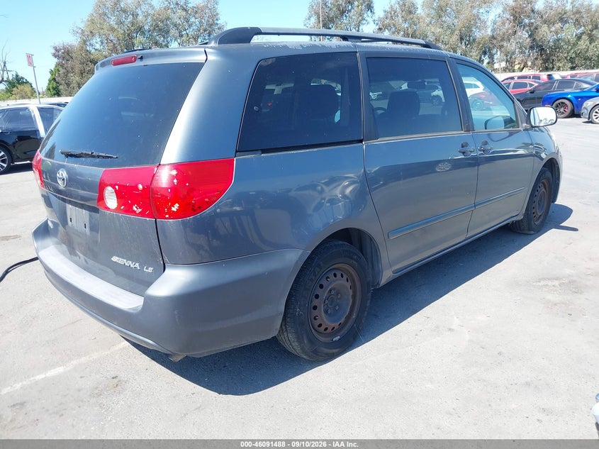 2008 TOYOTA SIENNA auction photo 4