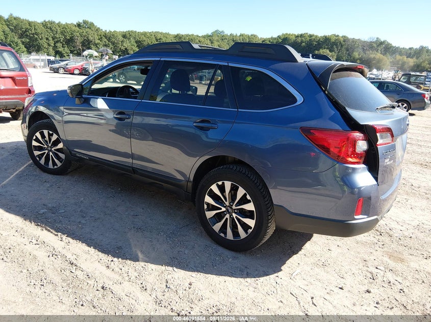 2015 SUBARU OUTBACK auction photo 3