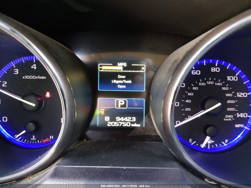 2015 SUBARU OUTBACK auction photo 7