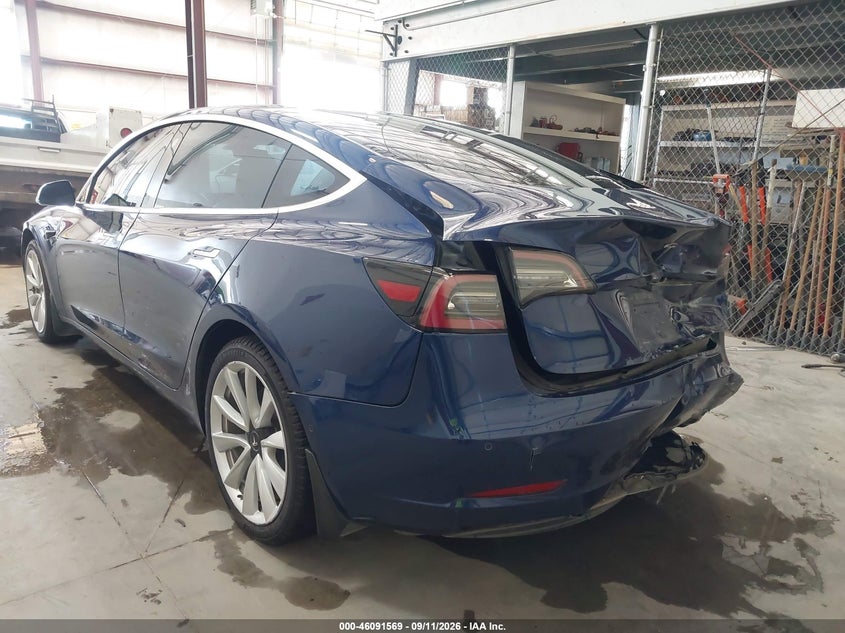 Vin: 5yj3e1ea2kf302559, lot: 46591176, tesla model 3 20193