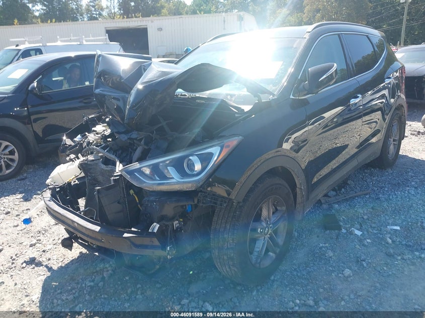 Vin: 5nmzu3lb6jh080142, lot: 46591196, hyundai santa fe sport 2.4l 20182