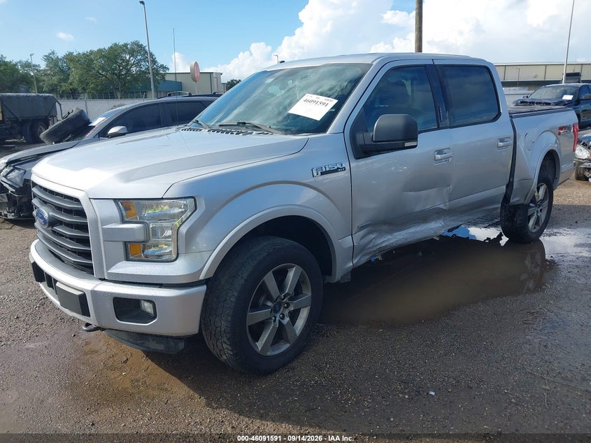 Vin: 1ftew1eg8gfd13031, lot: 46591198, ford f-150 xlt 20162