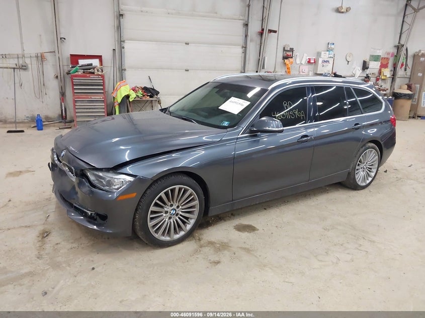 Vin: wba3k5c50ef776318, lot: 46591203, bmw 328d xdrive 20142
