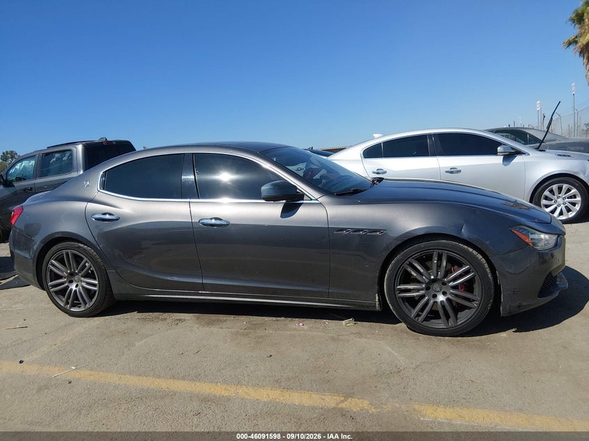 MASERATI GHIBLI 2017 VIN ZAM57RSA6H1216559