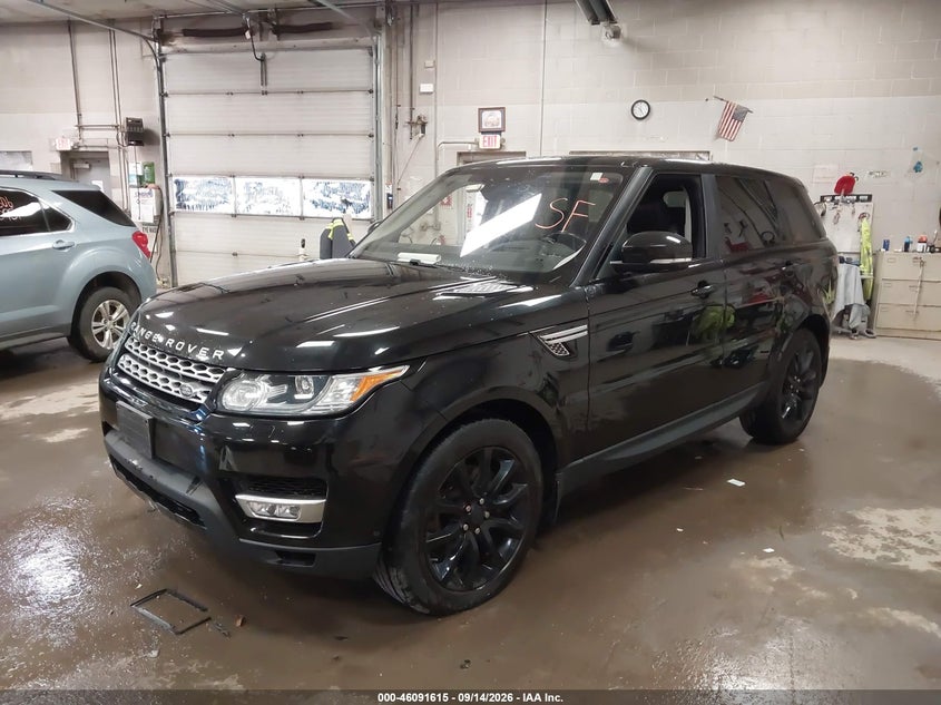 Vin: salwr2fv9ha677240, lot: 46591221, land rover range rover sport 3.0l v6 supercharged hse 20172