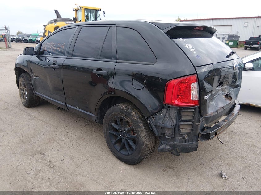 Vin: 2fmdk3gc4dbc88571, lot: 46591231, ford edge se 20133