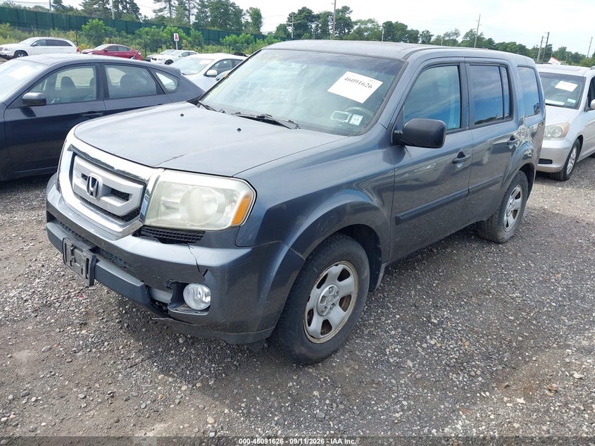 Vin: 5fnyf4h24ab006935, lot: 46591233, honda pilot lx 20102