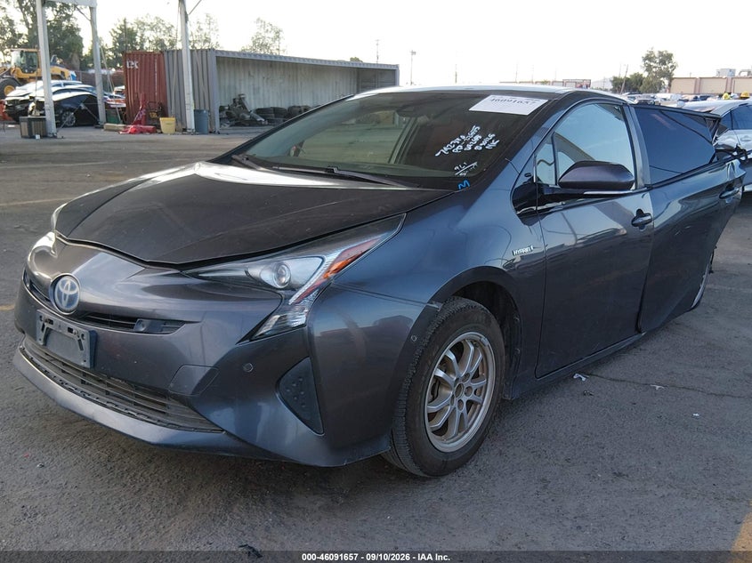 Vin: jtdkbrfu8j3075580, lot: 46591264, toyota prius two 20182