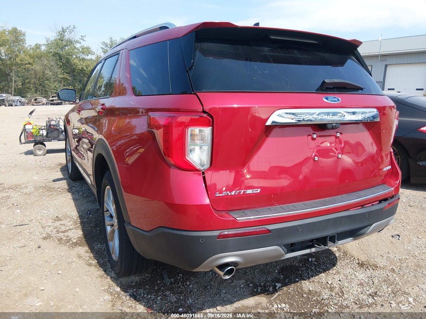 Vin: 1fmsk8fhxrga65551, lot: 46591272, ford explorer limited 20243