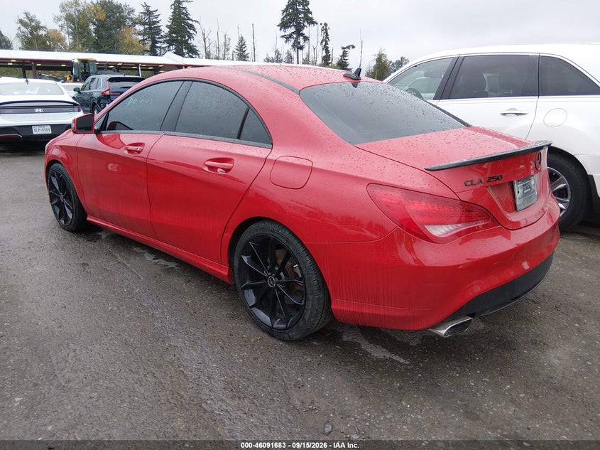Vin: wddsj4eb4fn213977, lot: 46591290, mercedes-benz cla 250 20153