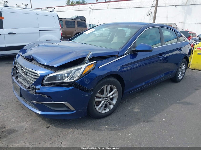 Vin: 5npe24af0gh393814, lot: 46591301, hyundai sonata 20162